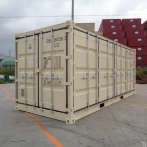 20ft Shipping Container Standard 1 Trip with Side Doors