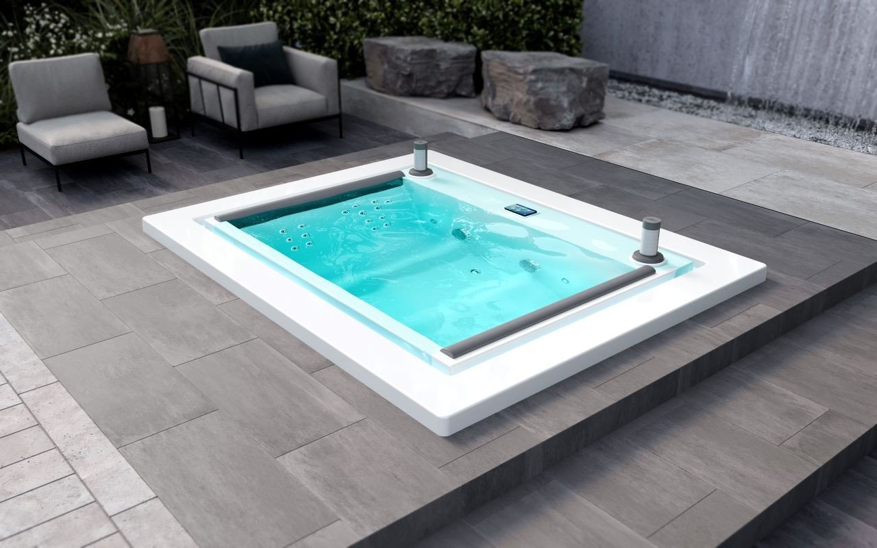 Aquatica Downtown Infinity Inground Spa - Image 3