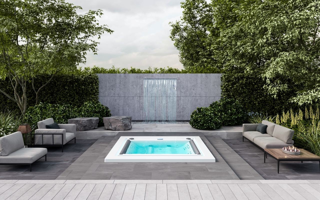 Aquatica Downtown Infinity Inground Spa - Image 5