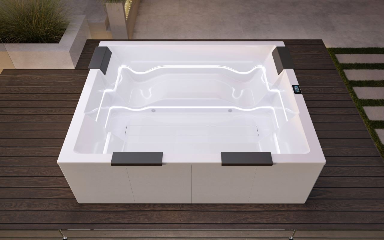 Aquatica Vibe Spa With Composite Siding - Image 4