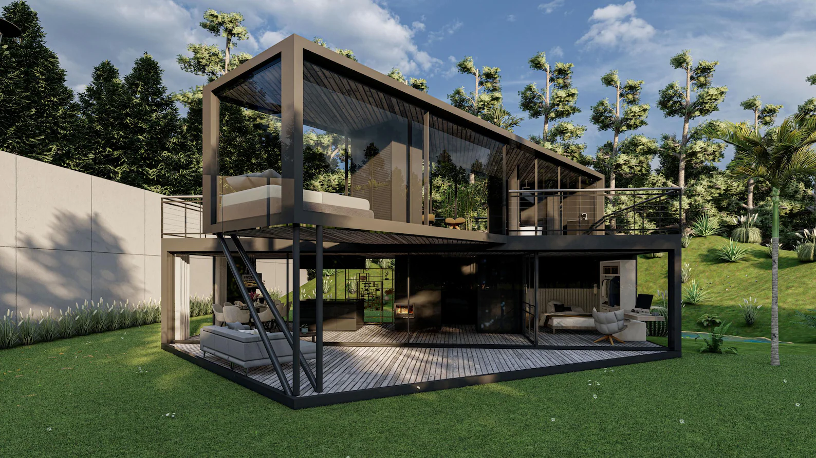 Affordable 2 Bedroom, 3 Bathroom Container Home - Image 3