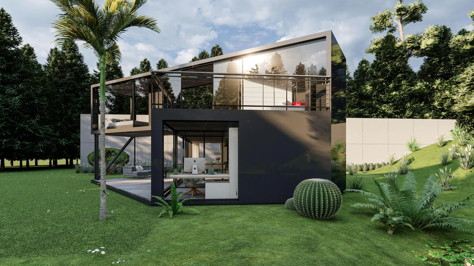 Affordable 2 Bedroom, 3 Bathroom Container Home - Image 4