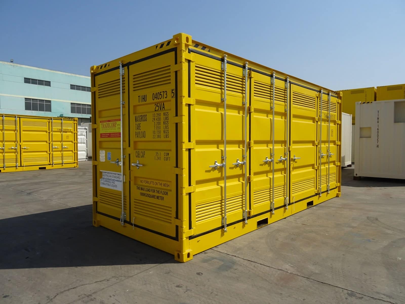 20ft Shipping Containers for Dangerous Goods. - Image 4