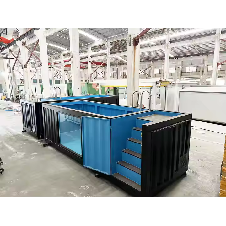 Customized Modular Shipping Container Swimming Pool - 20ft & 40ft - Image 4
